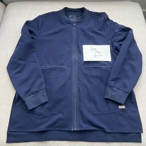 Figs bellery scrub jacket